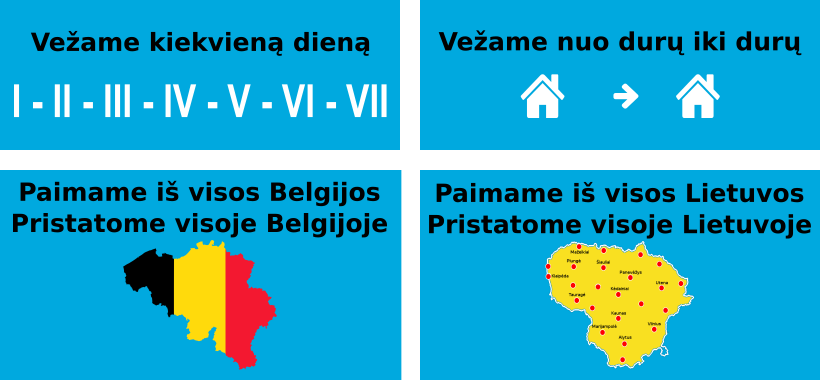 Briuselis Vilnius, geros kainos